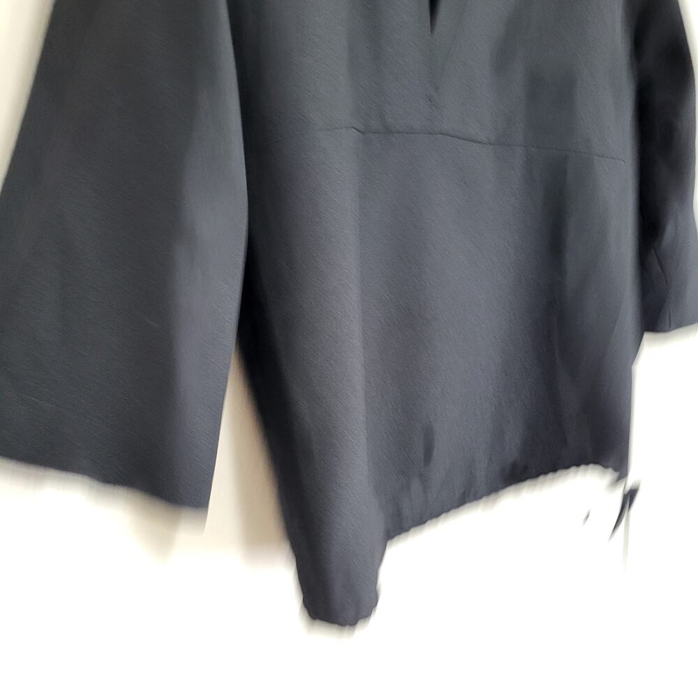 Vintage Top 70s 80s Corinth Street Womens S / M Black Made USA ILGWU Union - Picture 10 of 12